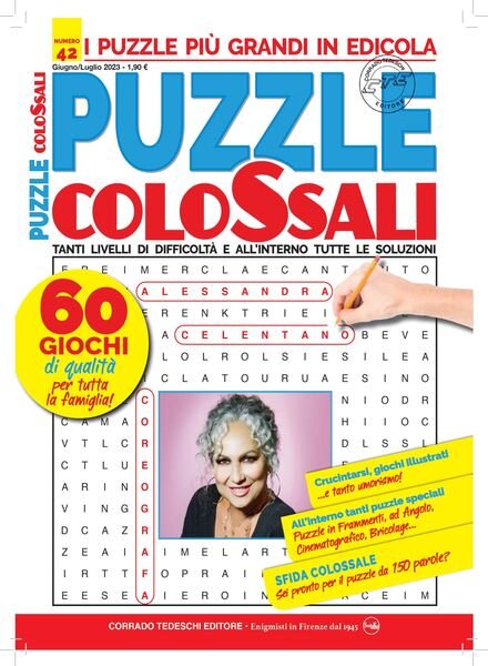 Puzzle Colossali – giugno 2023 Cover