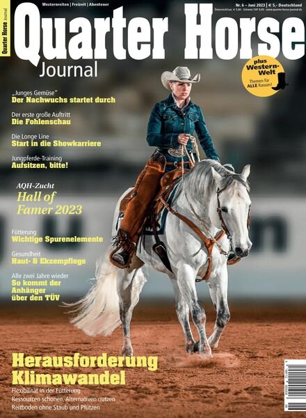 Quarter Horse Journal – Mai 2023 Cover