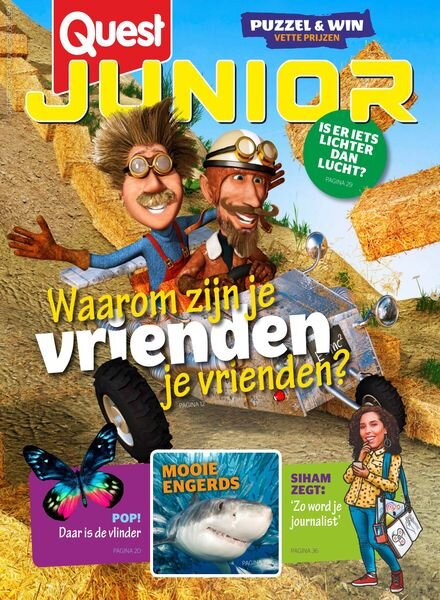 Quest Junior – september 2018 Cover
