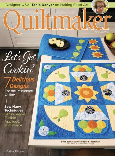 Quiltmaker – July 2023 Cover