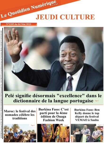 Quotidien Numerique d’Afrique – 04 mai 2023 Cover