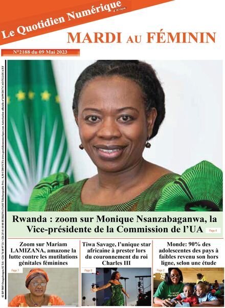 Quotidien Numerique d’Afrique – 09 mai 2023 Cover