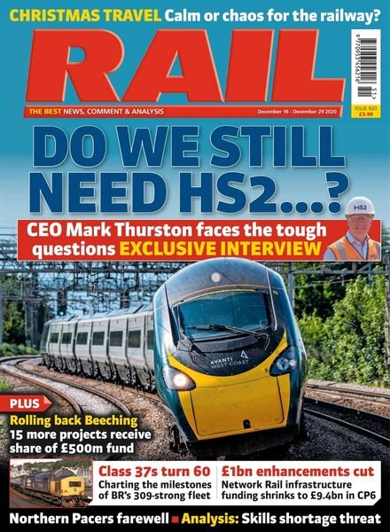 Rail – December 2020 Cover