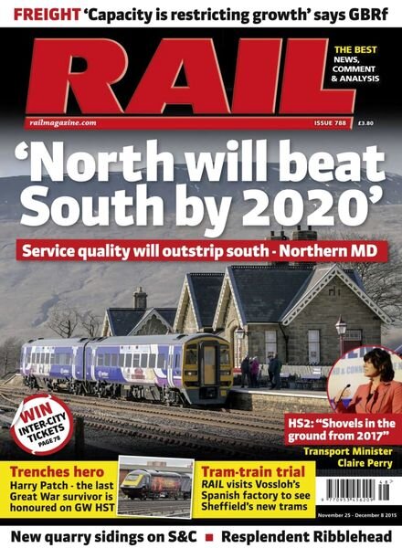 Rail – November 2015 Cover