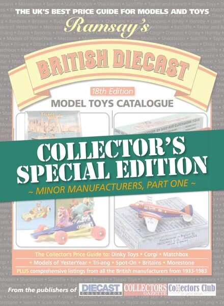 Ramsay’s British Diecast Catalogue – 28 April 2023 Cover