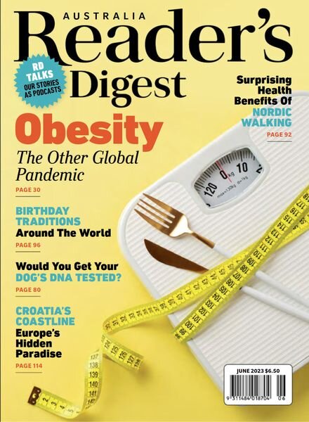 Reader’s Digest Australia & New Zealand – June 2023 Cover