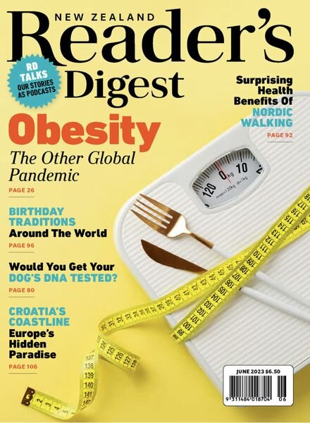 Reader’s Digest New Zealand – June 2023 Cover