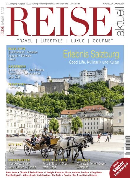 Reise-Aktuell – Fruhling 2023 Cover