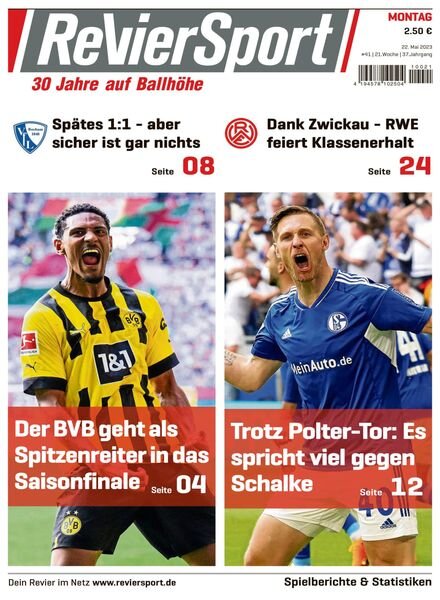 RevierSport – 22 Mai 2023 Cover