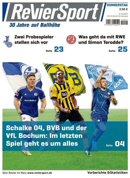 RevierSport – 25 Mai 2023 Cover