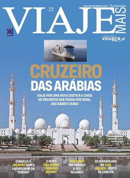 Revista Viaje Mais – maio 2023 Cover