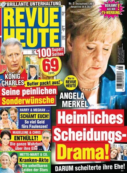 Revue Heute – 13 Mai 2023 Cover