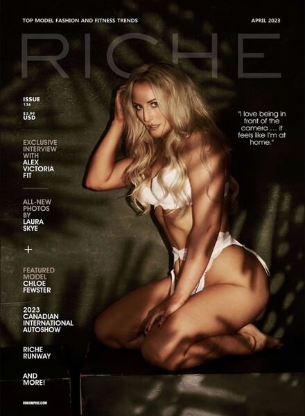 Riche Magazine – Issue 136 April 2023 Cover