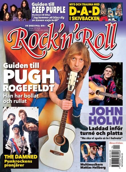Rock’n’Roll Magazine Sverige – april 2023 Cover