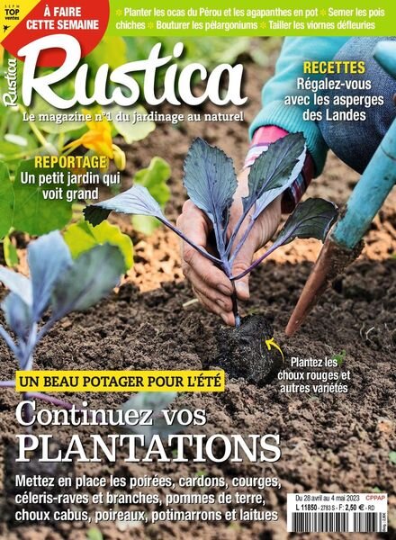 Rustica – 28 avril 2023 Cover