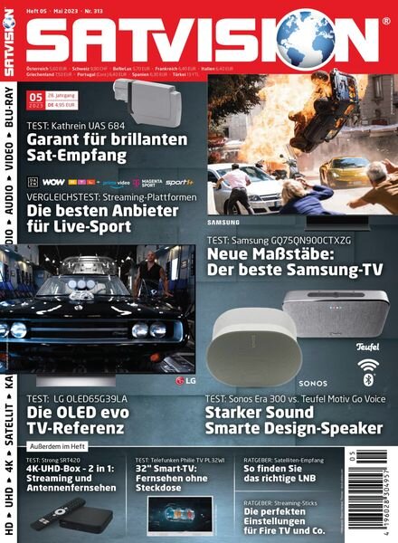 Satvision – Mai 2023 Cover