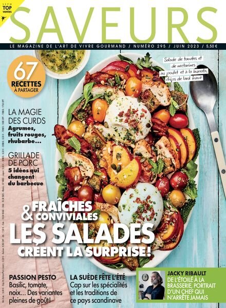 Saveurs France – Juin 2023 Cover