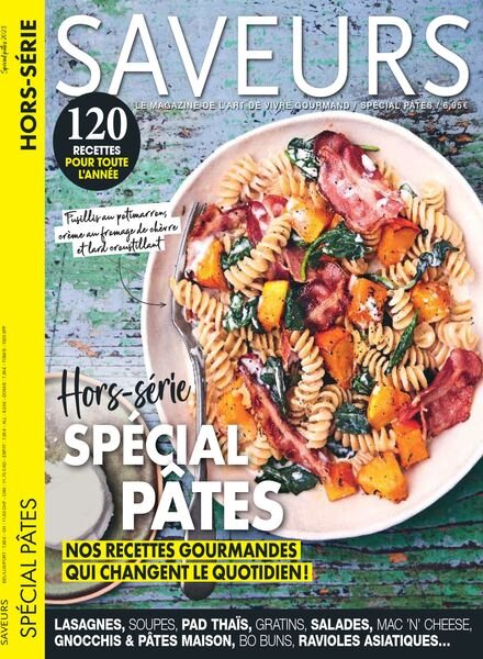 Saveurs – Hors-Serie N 51 – Special Pates 2023 Cover
