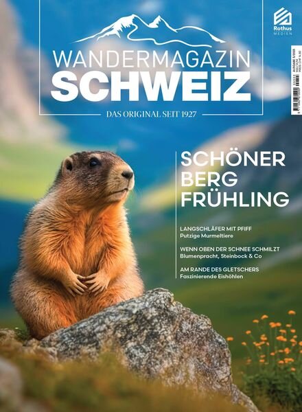 SCHWEIZ Das Wandermagazin – 02 Mai 2023 Cover