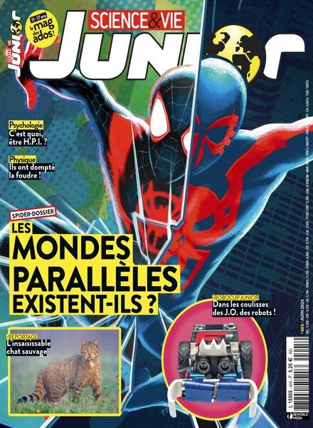 Science & Vie Junior – juin 2023 Cover