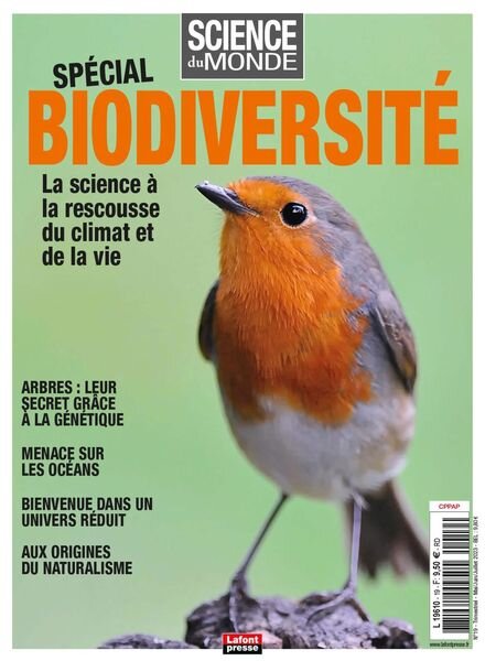 Science du monde – mai 2023 Cover