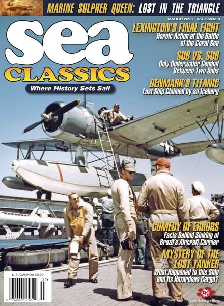 Sea Classics – Where History Sets Sail! – March 2023 Cover