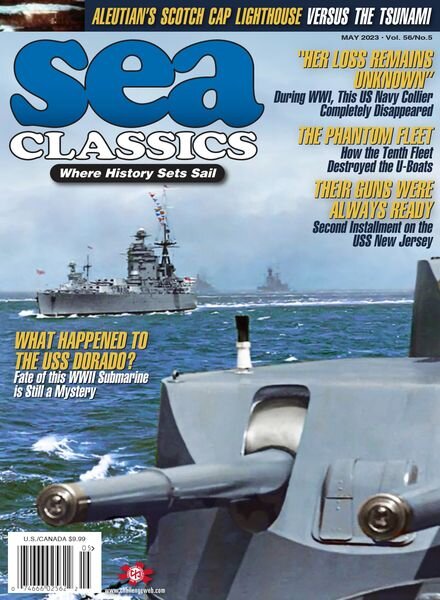 Sea Classics – Where History Sets Sail! – May 2023 Cover