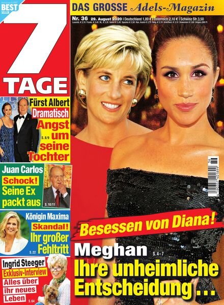 Sieben Tage – 29 August 2020 Cover