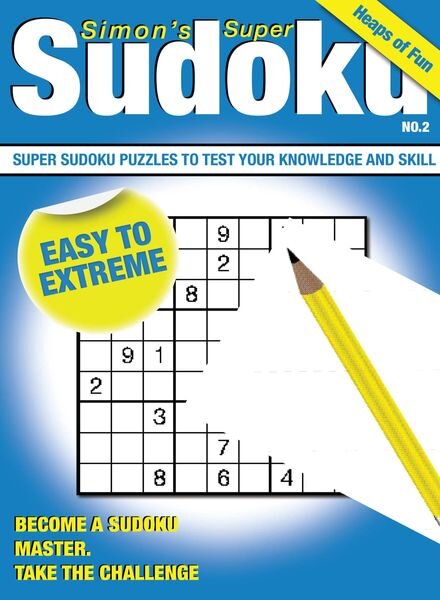 Simons Super Sudoku – 07 May 2023 Cover