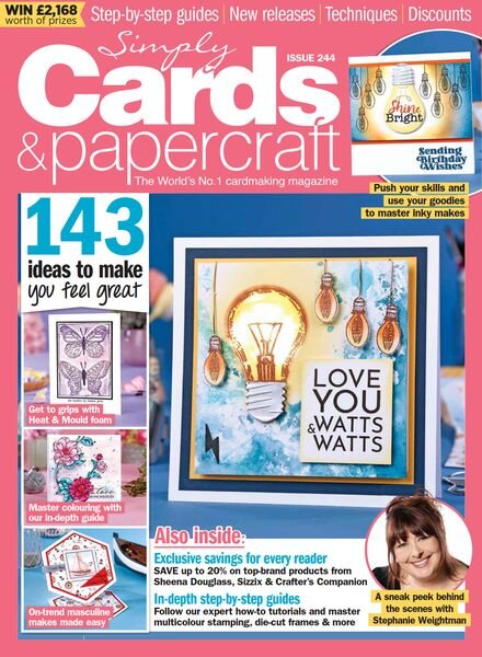 Simply Cards & Papercraft – Issue 244 – May 2023 Cover