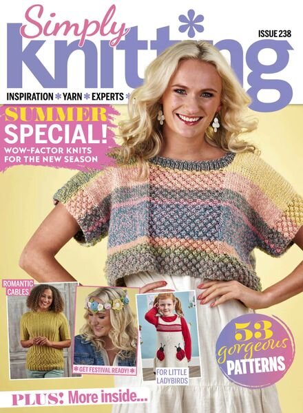 Simply Knitting – June 2023 Cover