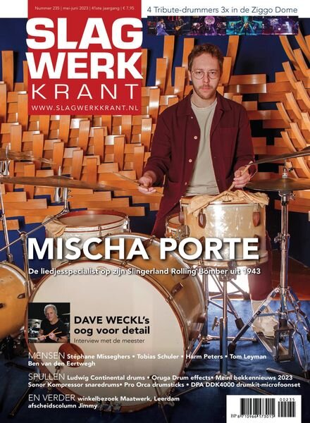 Slagwerkkrant – mei 2023 Cover