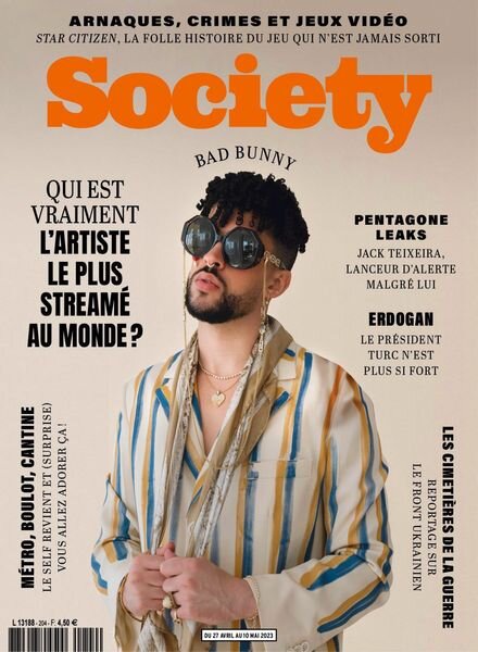 Society – 27 avril 2023 Cover