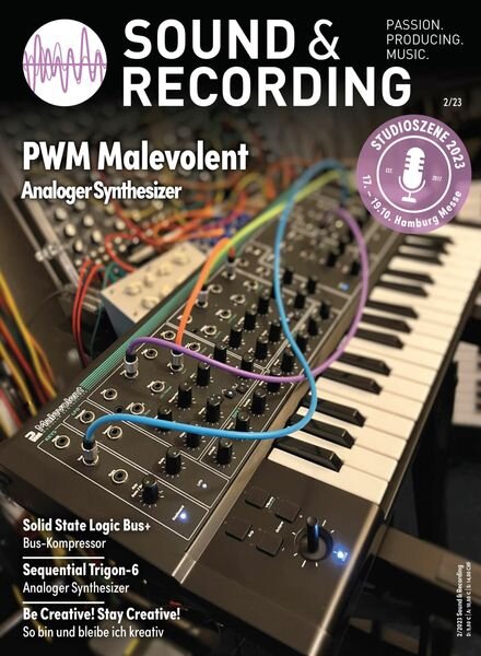 Sound & Recording – April 2023 Cover