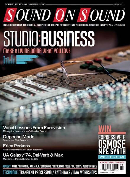 Sound On Sound UK – June 2023 Cover