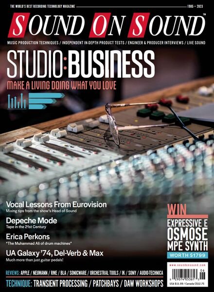 Sound On Sound USA – June 2023 Cover