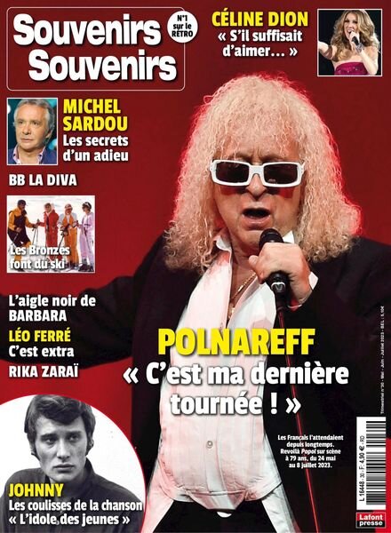 Souvenirs Souvenirs – 01 avril 2023 Cover