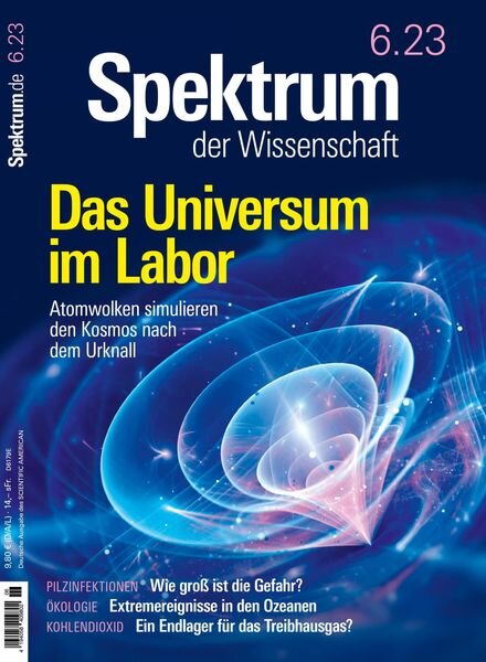 Spektrum der Wissenschaft – 13 Mai 2023 Cover