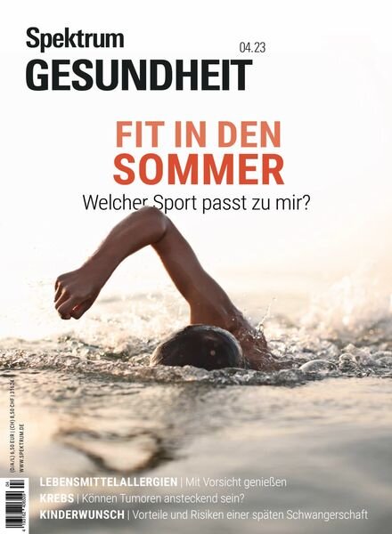 Spektrum Gesundheit – Mai 2023 Cover