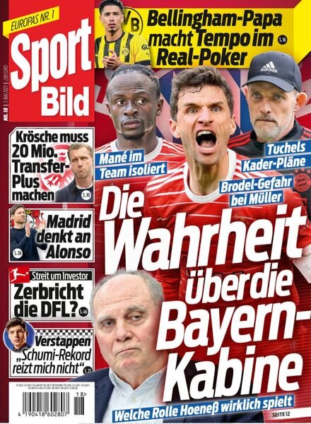 Sport Bild – 03 Mai 2023 Cover
