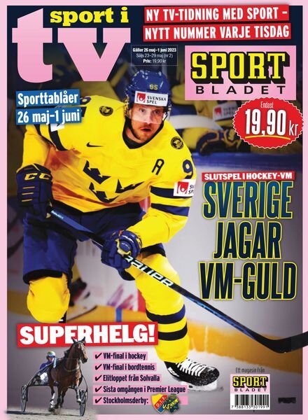 Sport i TV – 23 maj 2023 Cover