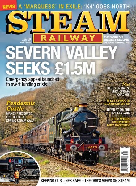 Steam Railway – April 2023 Cover