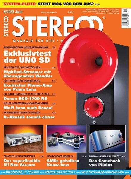STEREO – Juni 2023 Cover