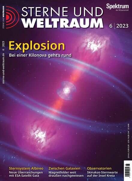 Sterne und Weltraum – 12 Mai 2023 Cover