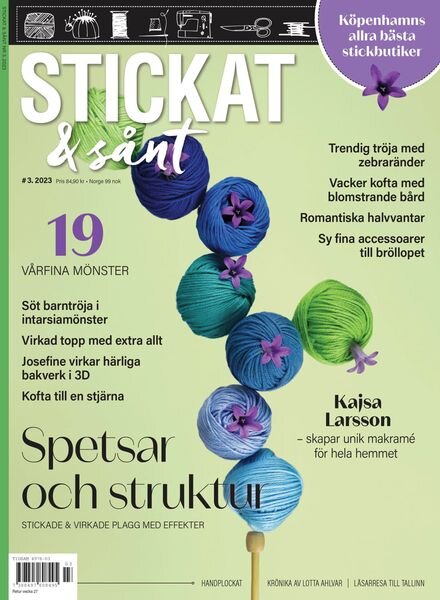 Stickat & Sant – maj 2023 Cover