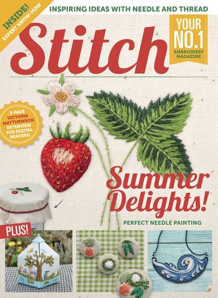 Stitch Magazine – June-July 2023 Cover