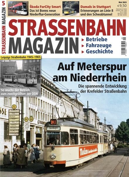 Strassenbahn Magazin – Mai 2023 Cover