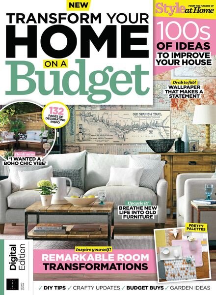 Style at Home – Transform Your Home on a Budget – 05 May 2023 Cover