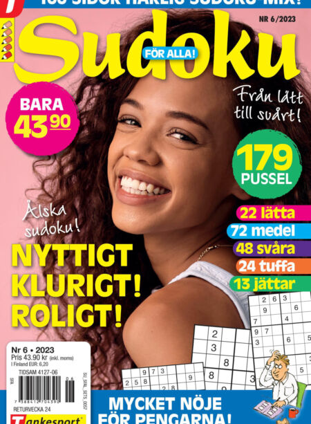 Sudoku fOr alla – 16 maj 2023 Cover