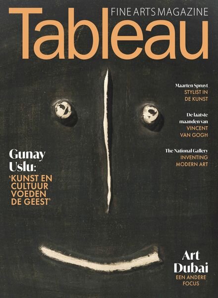 Tableau Fine Arts Magazine – May 2023 Cover